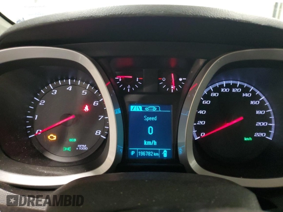 2014 Chevrolet Equinox LS with VIN 2GNFLEEK7E6106279, listed as a Copart auction lot 49338245 with 196,782 mi miles and Clean Title. Bid and sale history available at DreamBid. Image 9.