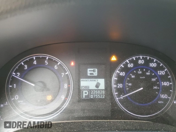 2015 Infiniti Q40 with VIN JN1CV6AR5FM524697, listed as a Copart auction lot 43938835 with 226,828 mi miles and Salvage Title. Bid and sale history available at carsss.com. Image 9.