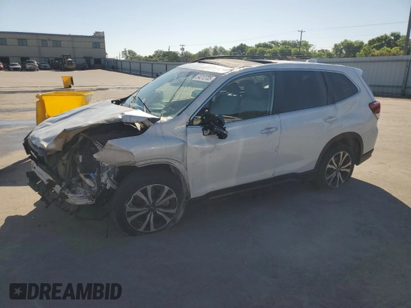 2022 Subaru Forester Limited с VIN JF2SKAPC8NH502452, выставлен на аукционе Copart как лот 54013705 с пробегом Не указан миль и Списание • Salvage title. История ставок и продаж доступна на DreamBid. Изображение 1.