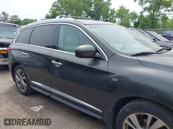 2014 Infiniti QX60 z VIN 5N1AL0MM4EC505517, wystawiony jako IAAI lot #42688884 z przebiegiem 140 878 mil mil oraz . Historia ofert i sprzedaży dostępna na DreamBid. Obrazek 13.