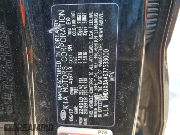 2018 Kia Soul ! with VIN KNDJX3AA9J7533000, listed as a Copart auction lot 87643525 with 106,342 mi miles and Salvage Title. Bid and sale history available at carsss.com. Image 15.