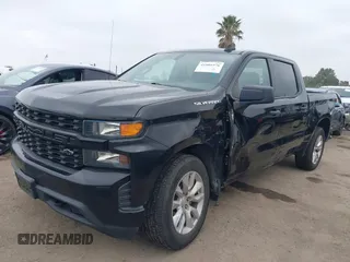 2021 Chevrolet Silverado 1500 Custom with VIN 1GCPWBEK7MZ150417, listed as a IAAI auction lot 41901976 with 121,570 mi miles and . Bid and sale history available at DreamBid. Image 14.