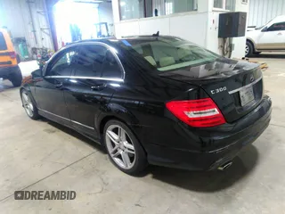 2013 Mercedes-Benz C-Class C 300 Sport with VIN WDDGF8AB7DR262326, listed as a IAAI auction lot 42139594 with 111,646 mi miles. Bid and sale history available at carsss.com. Image 3.