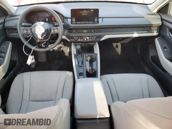 2023 Honda Accord LX with VIN 1HGCY1F25PA056817, listed as a Copart auction lot 55620625 with 40,484 mi miles and Salvage Title. Bid and sale history available at DreamBid. Image 8.