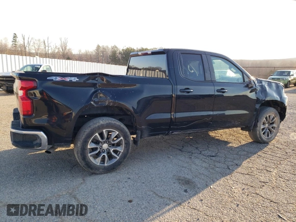 2020 Chevrolet Silverado 1500 LT with VIN 1GCRYDED3LZ135203, listed as a Copart auction lot 48203185 with 50,589 mi miles and Salvage Title. Bid and sale history available at carsss.com. Image 3.