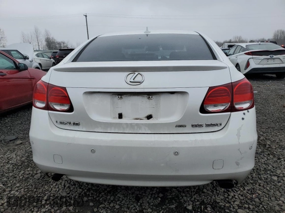 2009 Lexus GS 350 with VIN JTHCE96S690023838, listed as a Copart auction lot 89150055 with 134,289 mi miles and Salvage Title. Bid and sale history available at carsss.com. Image 6.