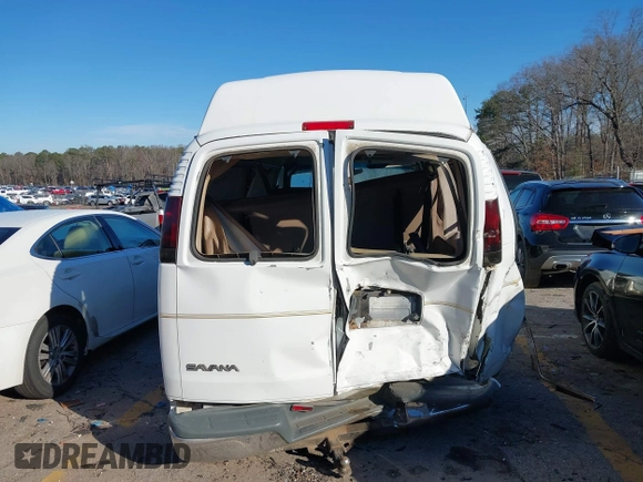 1998 GMC Savana Cargo Van YF7 with VIN 1GDFG15R5W1014364, listed as a IAAI auction lot 41578281 with 168,915 mi miles. Bid and sale history available at carsss.com. Image 16.