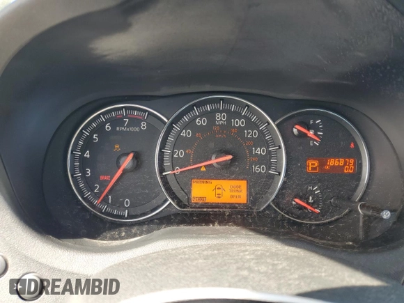 2011 Nissan Maxima SV with VIN 1N4AA5AP7BC844747, listed as a Copart auction lot 43202285 with 186,879 mi miles and Clean title. Bid and sale history available at DreamBid. Image 9.