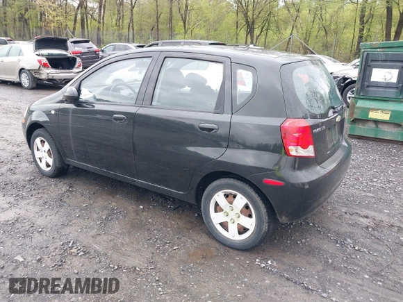 2006 Chevrolet Aveo LS with VIN KL1TD66616B591010, listed as a IAAI auction lot 42190348 with 26,240 mi miles and . Bid and sale history available at DreamBid. Image 3.