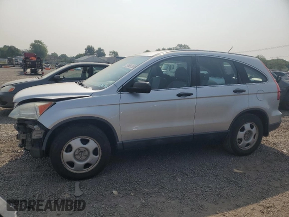 2009 Honda CR-V LX z VIN 5J6RE48319L048126, wystawiony jako Copart lot #59668385 z przebiegiem 191 638 mil mil oraz Szkoda całkowita • Salvage title. Historia ofert i sprzedaży dostępna na DreamBid. Obrazek 1.