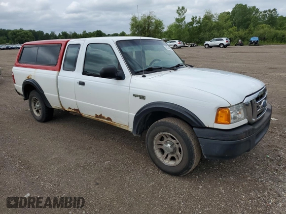 2004 Ford Ranger XL with VIN 1FTYR14U54PB49951, listed as a Copart auction lot 61349835 with 246,951 mi miles and Clean title. Bid and sale history available at DreamBid. Image 4.