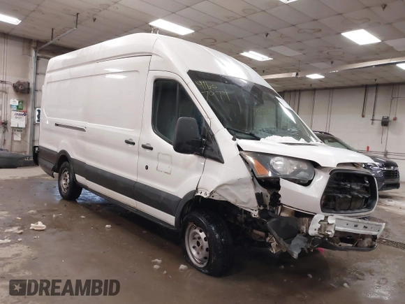 2017 Ford Transit z VIN 1FTYR3XM7HKA08504, wystawiony jako IAAI lot #41607977 z przebiegiem 621 328 mil mil oraz . Historia ofert i sprzedaży dostępna na DreamBid. Obrazek 1.