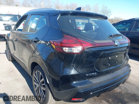 2021 Nissan Kicks SV with VIN 3N1CP5CV9ML523140, listed as a IAAI auction lot 42044267 with 51,182 mi miles and . Bid and sale history available at DreamBid. Image 3.