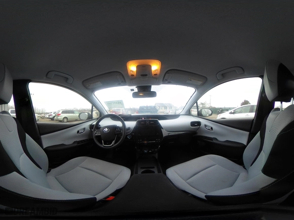 2019 Toyota Prius L Eco with VIN JTDKARFU8K3081187, listed as a IAAI auction lot 41771346 with 64,864 mi miles. Bid and sale history available at carsss.com. Image 18.