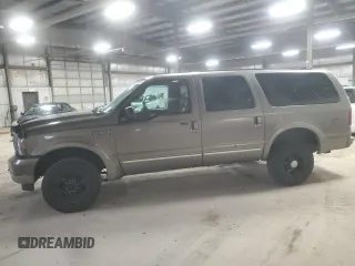 2003 Ford Excursion Limited with VIN 1FMNU43S23EB44232, listed as a Copart auction lot 79030864 with 307,728 mi miles and Clean Title. Bid and sale history available at DreamBid. Image 1.