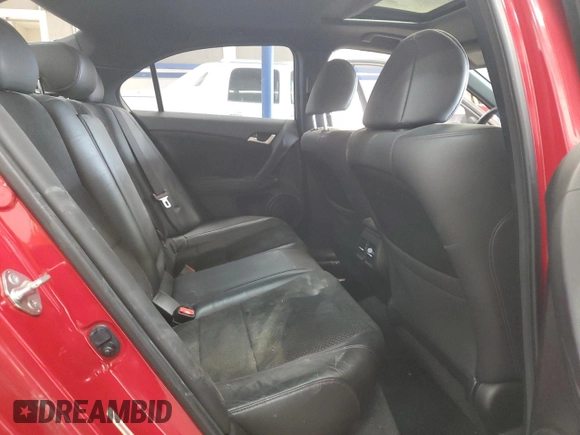 2014 Acura TSX Special Edition with VIN JH4CU2F8XEC000909, listed as a Copart auction lot 56517155 with 121,564 mi miles and Salvage title. Bid and sale history available at DreamBid. Image 10.
