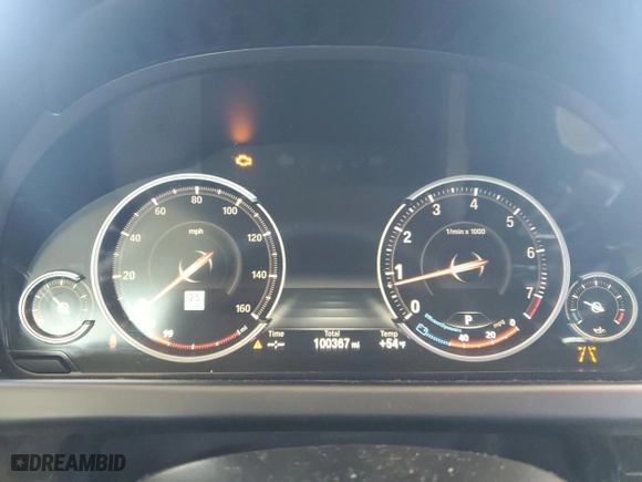 2015 BMW 6 Series 650i with VIN WBA6B2C59FGB99220, listed as a Copart auction lot 50026075 with 100,367 mi miles and Salvage Title. Bid and sale history available at carsss.com. Image 9.