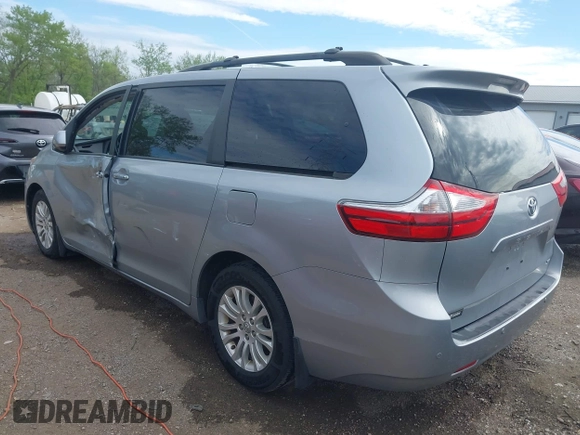 2017 Toyota Sienna XLE Auto Access Seat with VIN 5TDYZ3DC2HS845245, listed as a IAAI auction lot 42161078 with 154,418 mi miles and . Bid and sale history available at DreamBid. Image 3.