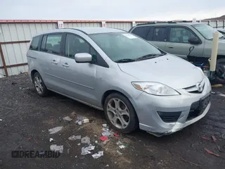 2008 Mazda 5 Sport with VIN JM1CR293380314474, listed as a IAAI auction lot 41646848 with 154,787 mi miles. Bid and sale history available at carsss.com. Image 1.