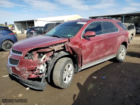 2011 Chevrolet Equinox LT w/1LT with VIN 2CNFLEEC3B6352240, listed as a Copart auction lot 45576215 with 129,775 mi miles and Salvage Title. Bid and sale history available at carsss.com. Image 1.