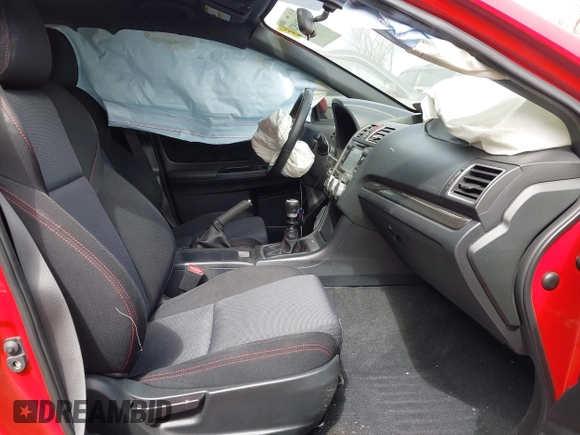 2016 Subaru WRX with VIN JF1VA1B69G9834421, listed as a IAAI auction lot 41811921 with 57,964 mi miles. Bid and sale history available at carsss.com. Image 5.