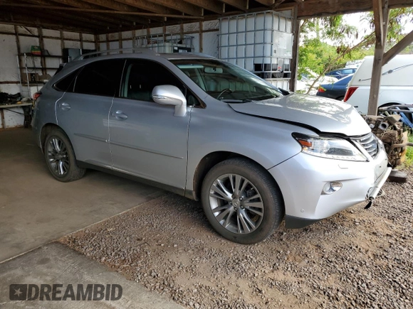 2014 Lexus RX 350 z VIN JTJZK1BA9E2012959, wystawiony jako Copart lot #56993625 z przebiegiem 47 411 mil mil oraz Szkoda całkowita • Salvage title. Historia ofert i sprzedaży dostępna na DreamBid. Obrazek 4.