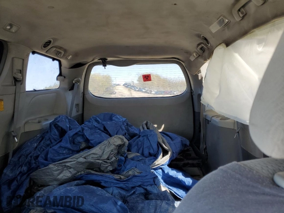 2014 Toyota Sienna LE AAS with VIN 5TDKK3DC4ES522918, listed as a Copart auction lot 51827245 with Not Provided miles and Salvage Title. Bid and sale history available at DreamBid. Image 10.