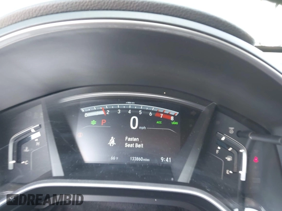 2017 Honda CR-V EX with VIN 2HKRW2H54HH682784, listed as a IAAI auction lot 42117213 with 133,860 mi miles. Bid and sale history available at carsss.com. Image 7.