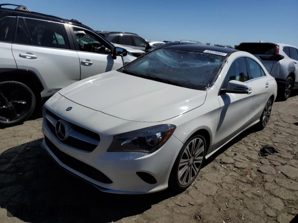 2017 Mercedes-Benz CLA 250 with VIN WDDSJ4EB2HN467738, listed as a Copart auction lot 53228884 with 83,648 mi miles and . Bid and sale history available at DreamBid. Image 1.
