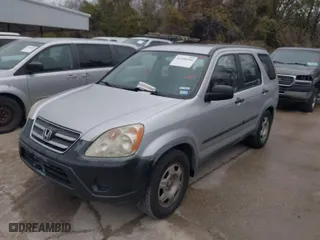 2006 Honda CR-V LX with VIN JHLRD68596C004279, listed as a IAAI auction lot 41498206 with 191,381 mi miles. Bid and sale history available at carsss.com. Image 2.