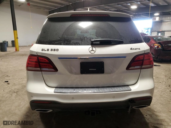 2018 Mercedes-Benz GLE with VIN 4JGDA5HB8JB160811, listed as a Copart auction lot 87451694 with 91,617 mi miles and Salvage Title. Bid and sale history available at carsss.com. Image 6.