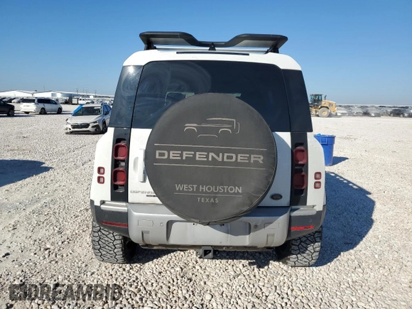 2020 Land Rover Defender SE with VIN SALEP7EU2L2018040, listed as a Copart auction lot 72425594 with 85,505 mi miles and Clean title. Bid and sale history available at DreamBid. Image 6.