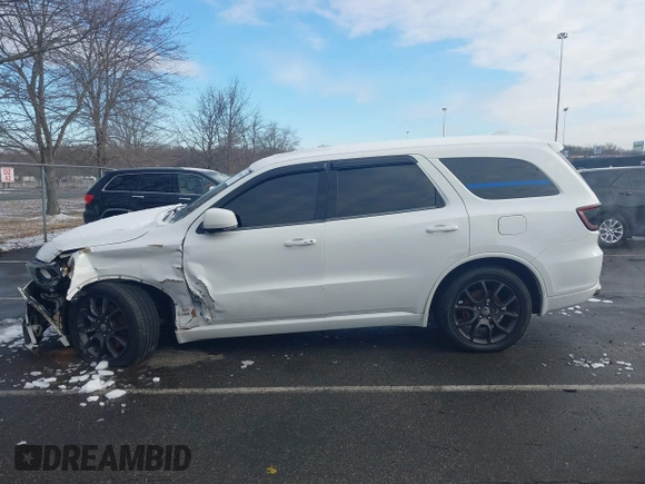 2017 Dodge Durango R/T with VIN 1C4SDJCT6HC691652, listed as a IAAI auction lot 41542628 with 150,199 mi miles and . Bid and sale history available at DreamBid. Image 14.