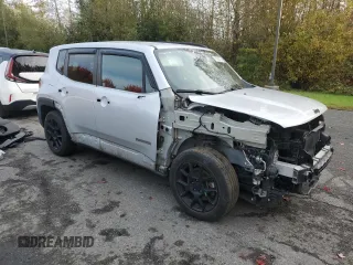 2020 Jeep Renegade Altitude z VIN ZACNJAB10LPK95238, wystawiony jako Copart lot #75056424 z przebiegiem 63 015 mil mil oraz Szkoda całkowita • Salvage title. Historia ofert i sprzedaży dostępna na DreamBid. Obrazek 4.