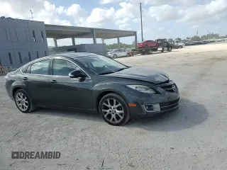 2012 Mazda 6 S Grand Touring with VIN 1YVHZ8CB3C5M01824, listed as a Copart auction lot 80911134 with 53,355 mi miles and Salvage Title. Bid and sale history available at DreamBid. Image 10.
