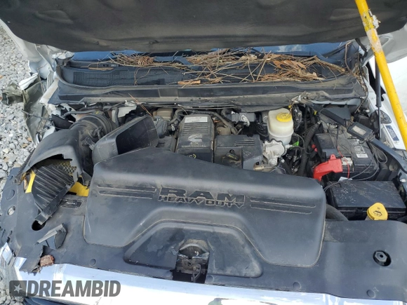 2021 Ram 3500 Big Horn with VIN 3C63RRHL0MG505048, listed as a Copart auction lot 46082575 with 0 mi miles and Salvage Title. Bid and sale history available at carsss.com. Image 11.