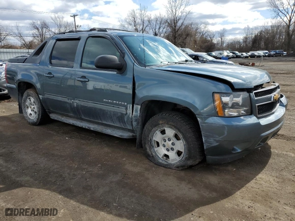 2012 Chevrolet Avalanche LS with VIN 3GNTKEE71CG219907, listed as a Copart auction lot 48392945 with 219,266 mi miles and Salvage Title. Bid and sale history available at carsss.com. Image 4.