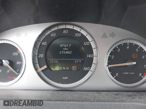 2008 Mercedes-Benz C 300 Sport with VIN WDDGF54X08F076687, listed as a IAAI auction lot 42088807 with 215,402 mi miles and . Bid and sale history available at carsss.com. Image 7.