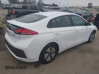 2022 Hyundai Ioniq Blue with VIN KMHC65LC7NU280672, listed as a IAAI auction lot 42432826 with 11,486 mi miles and . Bid and sale history available at DreamBid. Image 4.