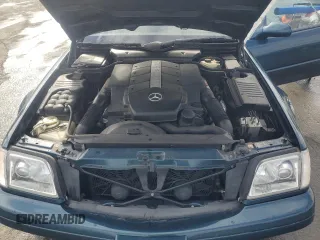 1999 Mercedes-Benz SL-Class with VIN WDBFA68F7XF177749, listed as a Copart auction lot 51460545 with 140,028 mi miles and Clean Title. Bid and sale history available at carsss.com. Image 11.