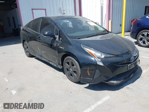 2017 Toyota Prius Two with VIN JTDKBRFU1H3036243, listed as a IAAI auction lot 41991623 with 88,626 mi miles. Bid and sale history available at carsss.com. Image 1.
