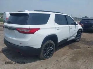 2021 Chevrolet Traverse RS with VIN 1GNERJKW8MJ122678, listed as a IAAI auction lot 42493317 with 56,521 mi miles and . Bid and sale history available at DreamBid. Image 4.