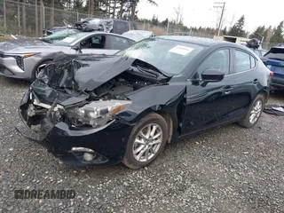 2015 Mazda 3 i Grand Touring with VIN JM1BM1W77F1230211, listed as a IAAI auction lot 41460344 with 106,544 mi miles and . Bid and sale history available at DreamBid. Image 2.
