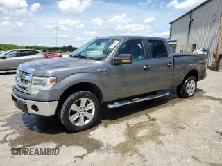 2014 Ford F-150 XL with VIN 1FTFW1EF3EKF89584, listed as a Copart auction lot 53799805 with 107,962 mi miles and Salvage Title. Bid and sale history available at carsss.com. Image 1.