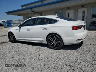 2019 Audi A5 Sportback Premium with VIN WAUANCF58KA063917, listed as a Copart auction lot 54662925 with 120,545 mi miles and Salvage title. Bid and sale history available at DreamBid. Image 2.