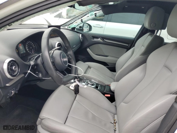 2018 Audi A3 Sportback e-tron Premium Plus with VIN WAUTPBFF7JA081636, listed as a Copart auction lot 38582684 with 55,955 mi miles. Bid and sale history available at carsss.com. Image 7.