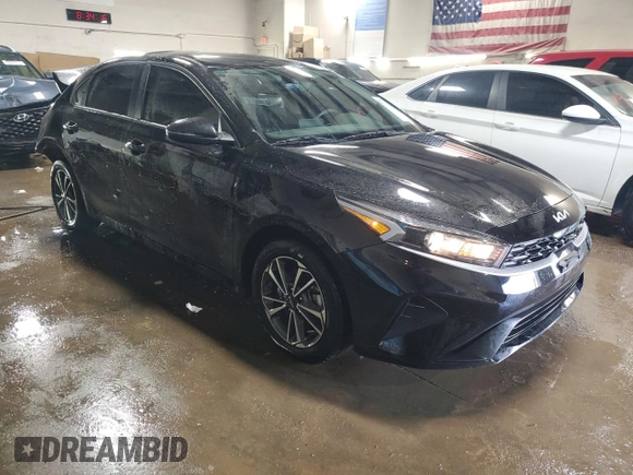 2023 Kia Forte LXS with VIN 3KPF24AD5PE683232, listed as a Copart auction lot 49446635 with 27,478 mi miles and Salvage Title. Bid and sale history available at carsss.com. Image 4.