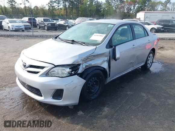 2011 Toyota Corolla L with VIN 2T1BU4EE2BC691856, listed as a IAAI auction lot 41997892 with 68,141 mi miles. Bid and sale history available at carsss.com. Image 17.