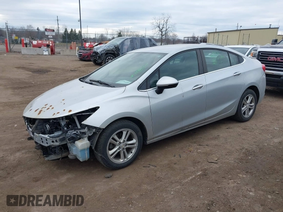 2017 Chevrolet Cruze LT with VIN 1G1BE5SM0H7268937, listed as a IAAI auction lot 41908020 with 108,456 mi miles and . Bid and sale history available at DreamBid. Image 2.