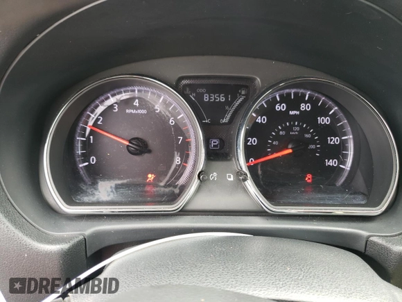 2017 Nissan Versa SV with VIN 3N1CN7AP5HL848489, listed as a Copart auction lot 59618045 with 83,561 mi miles and Salvage title. Bid and sale history available at DreamBid. Image 9.
